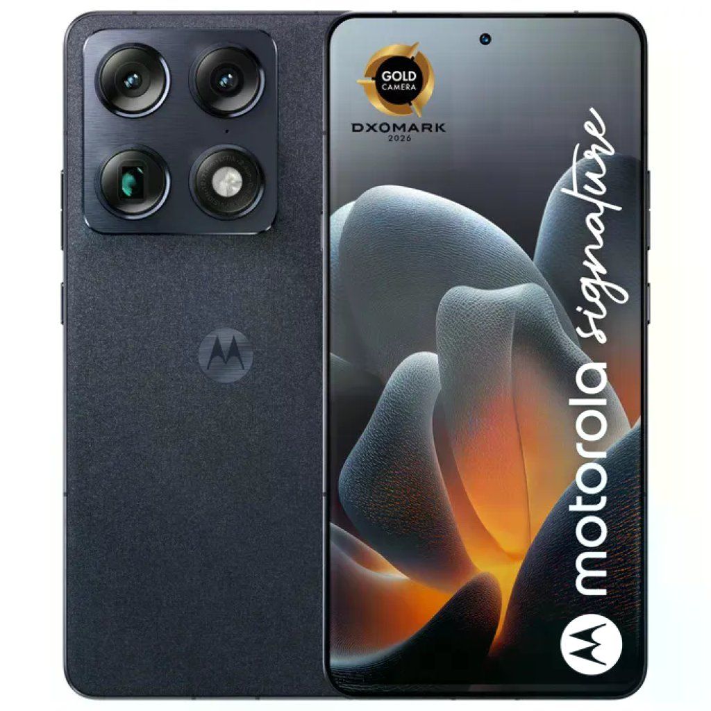 Motorola Signature 5G 16 GB RAM 512 GB Blu Pantone Carbon Motorola Signature 5G 16 GB RAM 512 GB Blu Pantone Carbon