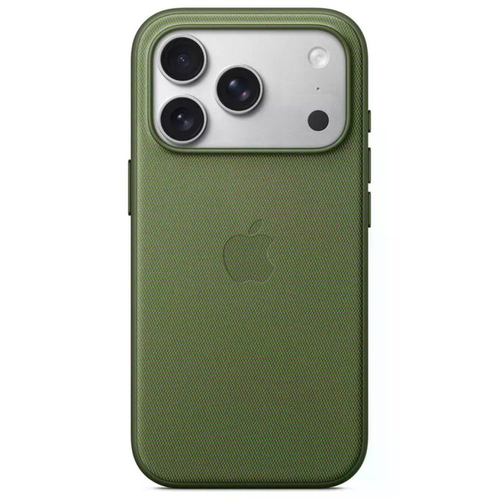 Apple Custodia MagSafe TechWoven Verde per iPhone 17 Pro