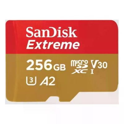SanDisk Extreme microSDXC 256 GB UHS-I U3 V30 A2