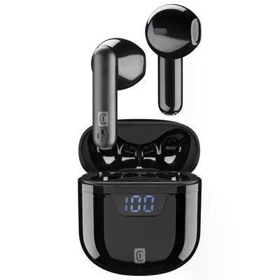 Cellularline SEEK Auricolari Bluetooth TWS In-Ear Neri