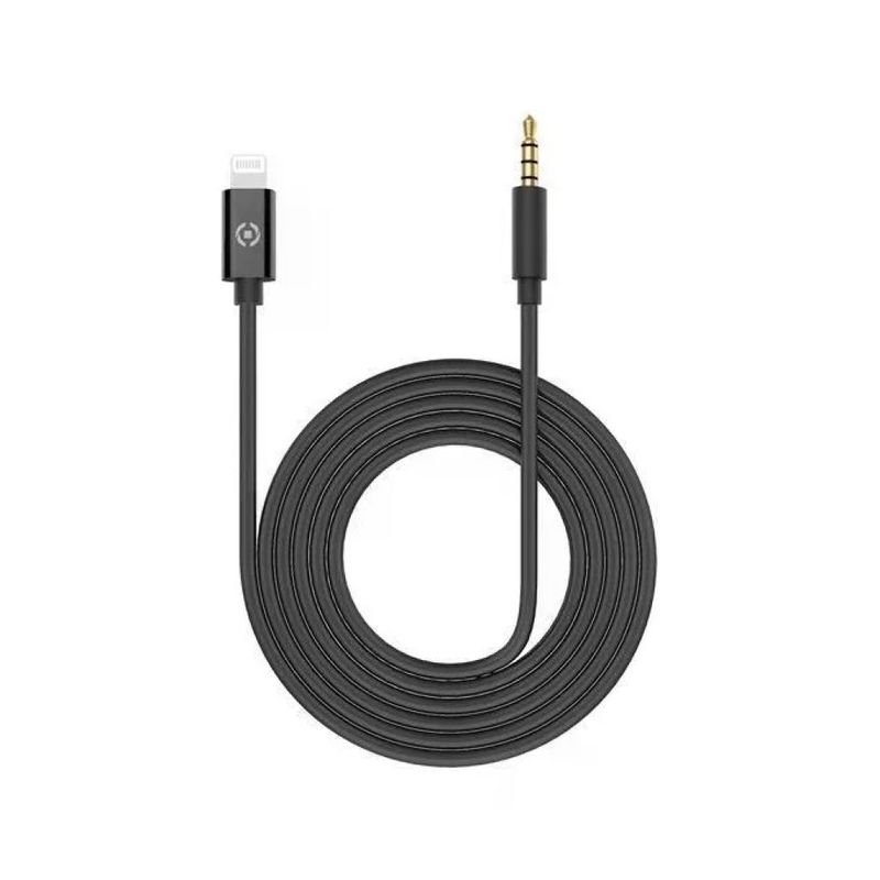 Celly Cavo Lightning con Jack Audio 3,5 mm Nero