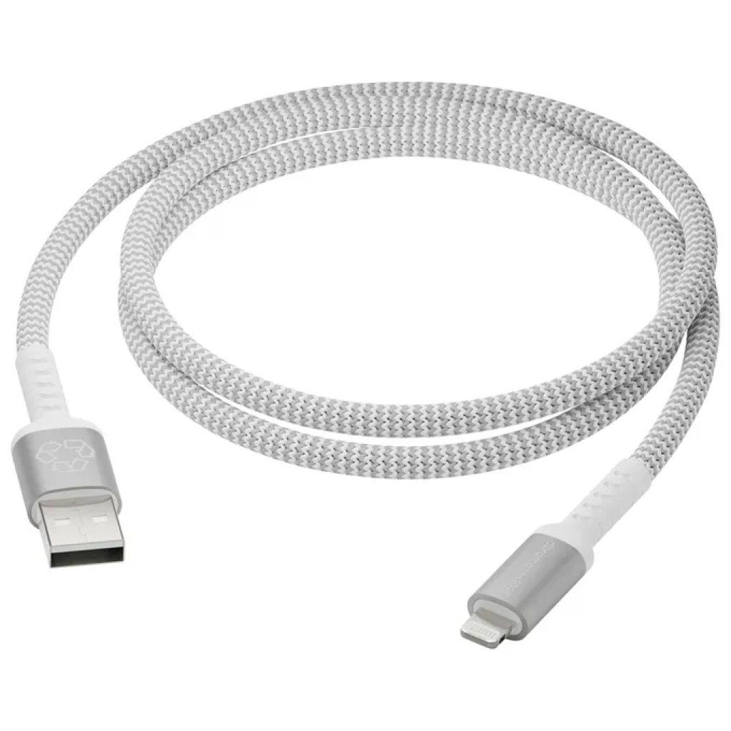 Dbramante1928 Re-charge Cavo USB-A a Lightning Intrecciato 1,2 m Bianco