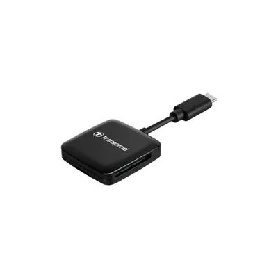Transcend RDC3 Lettore di Schede USB-C Nero Transcend RDC3 Lettore di Schede USB-C Nero