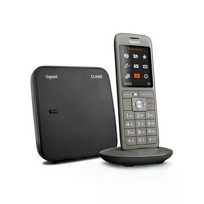 Gigaset S30852-H2804-K101 CL660 Telefono Cordless DECT GAP Display 2 Gigaset S30852-H2804-K101 CL660 Telefono Cordless DECT GAP Display 2