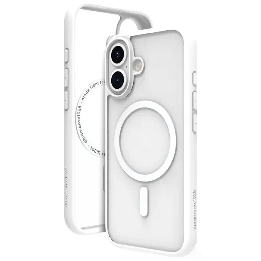 Dbramante1928 Grenen MagSafe – Custodia bianca per iPhone 16