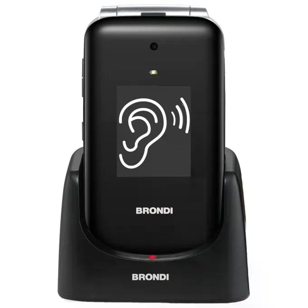 Brondi Amico SuperVoice Telefono Cellulare per Anziani Dual SIM Nero Brondi Amico SuperVoice Telefono Cellulare per Anziani Dual SIM Nero