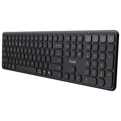 Trust Vaiya 25633 – Tastiera wireless full-size QWERTY italiana