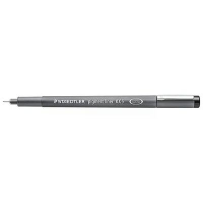 Staedtler Pigment Liner 308 – Confezione da 10, Nero, 0,05 mm Staedtler Pigment Liner 308 – Confezione da 10, Nero, 0,05 mm