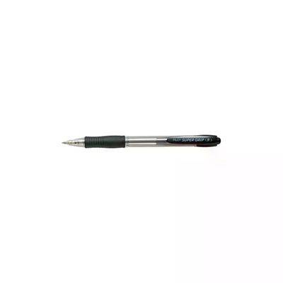 Pilot Super Grip BPGP-10R-F – 12 penne a sfera nere, punta fine 0,7 mm