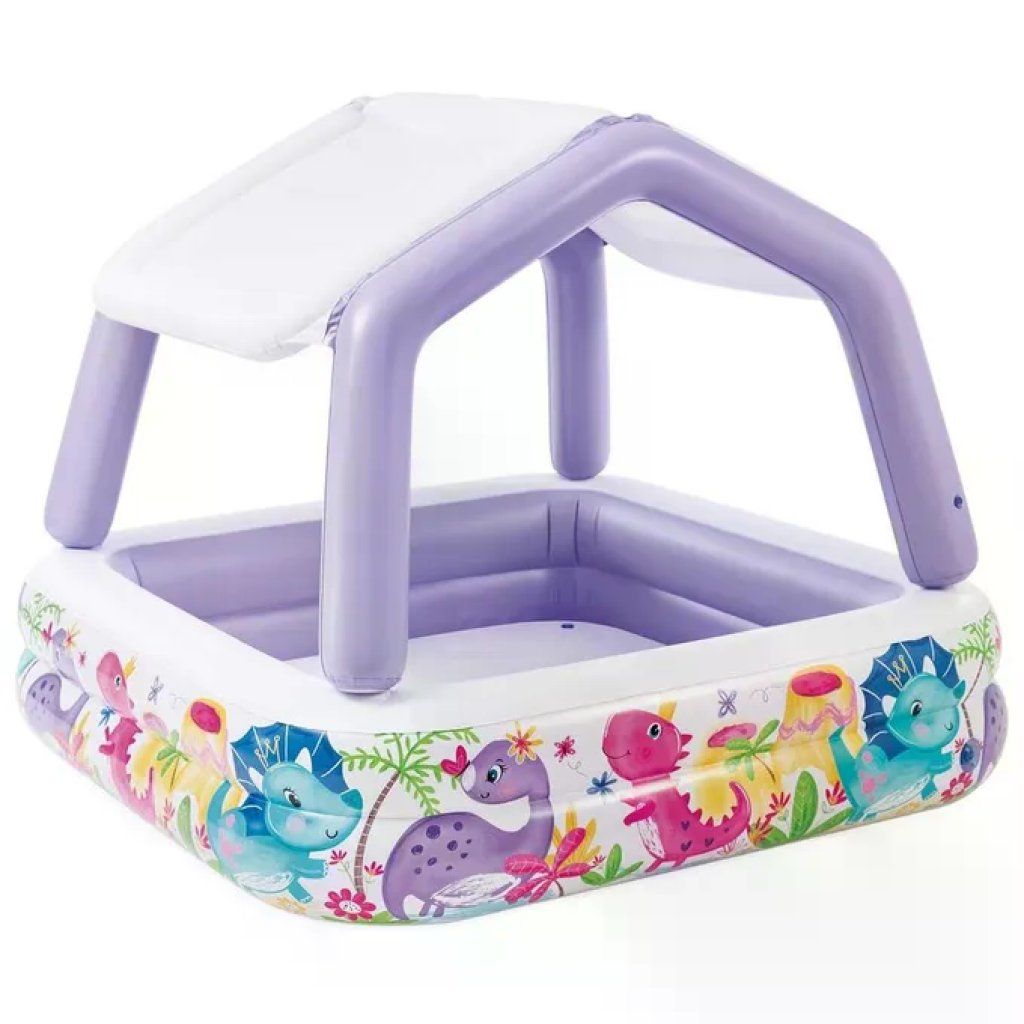 Intex 57470NP Piscina Gonfiabile Acquario con Parasole 157 x 157 cm