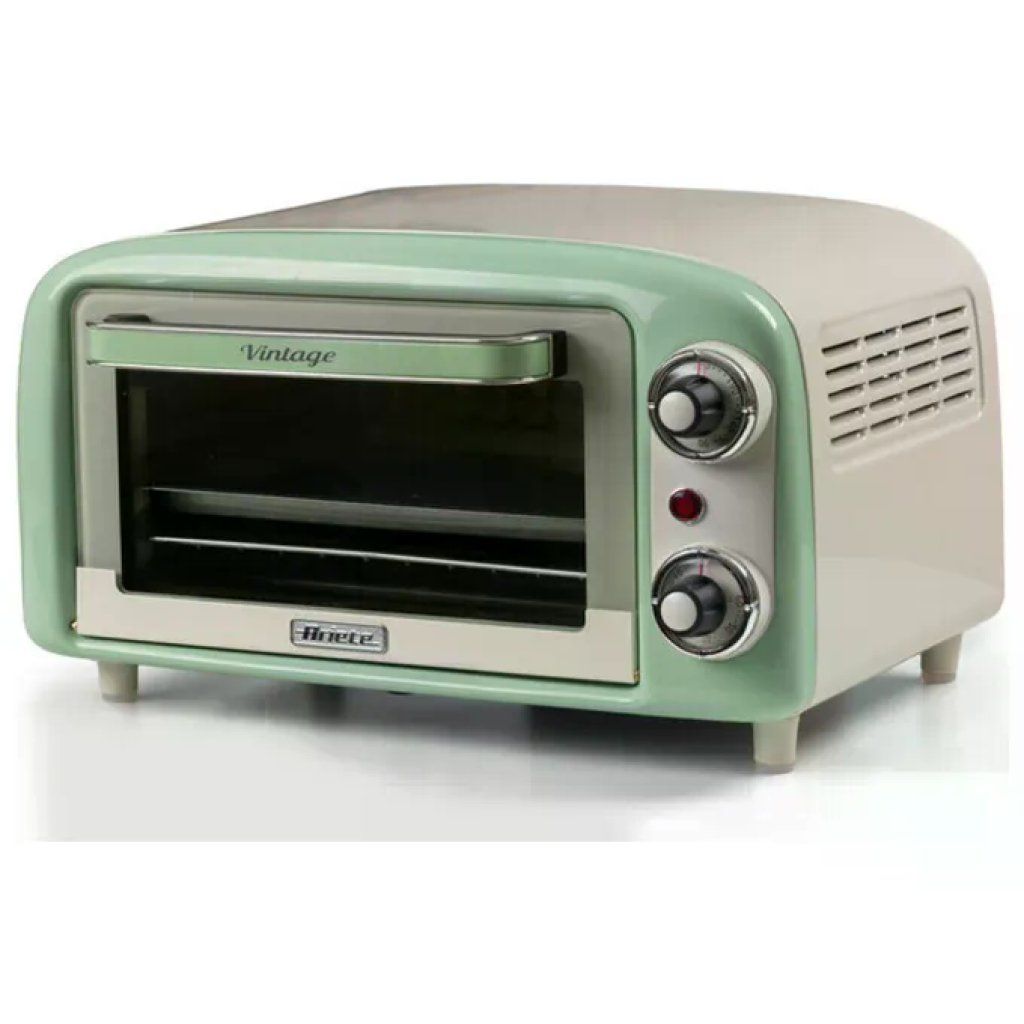 Ariete 3919-04 Vintage Forno Elettrico da Tavolo 10 L 800W Timer 60 min Termostato 90 Ariete 3919-04 Vintage Forno Elettrico da Tavolo 10 L 800W Timer 60 min Termostato 90