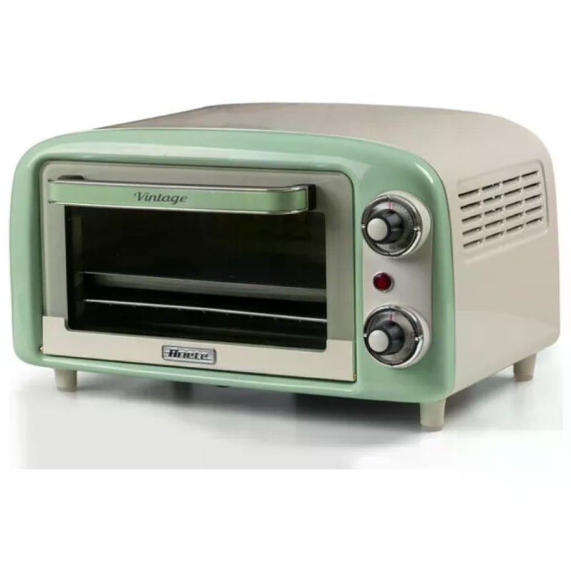 Ariete Vintage 3919-04 Forno Elettrico da Tavolo 10 L 800 W Verde Ariete Vintage 3919-04 Forno Elettrico da Tavolo 10 L 800 W Verde