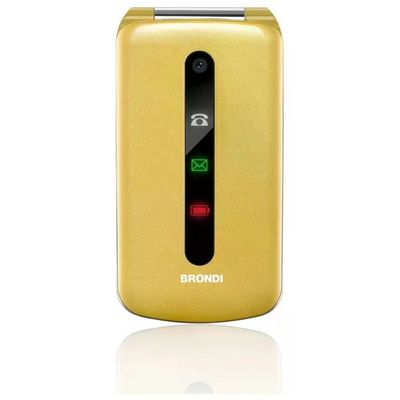 Brondi 10275074 President Telefono Cellulare Senior Dual Sim Display 3'' 1