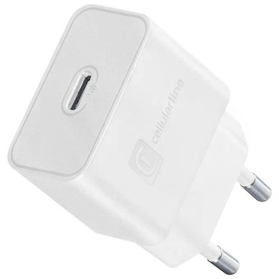 CELLULARLINE Cellular Line Caricabatterie da Rete Samsung USB-C Super Fast Charge PD 25W Bianco CELLULARLINE Cellular Line Caricabatterie da Rete Samsung USB-C Super Fast Charge PD 25W Bianco