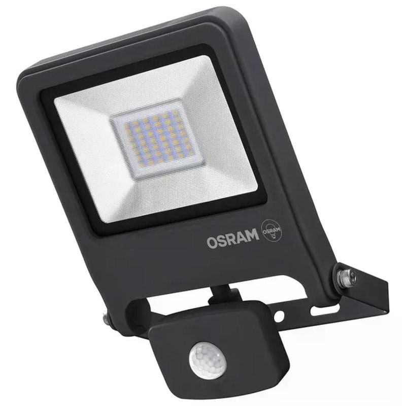 OSRAM Endura Flood – Faretto LED con Sensore 10 W, 800 lm, 4000 K, IP44