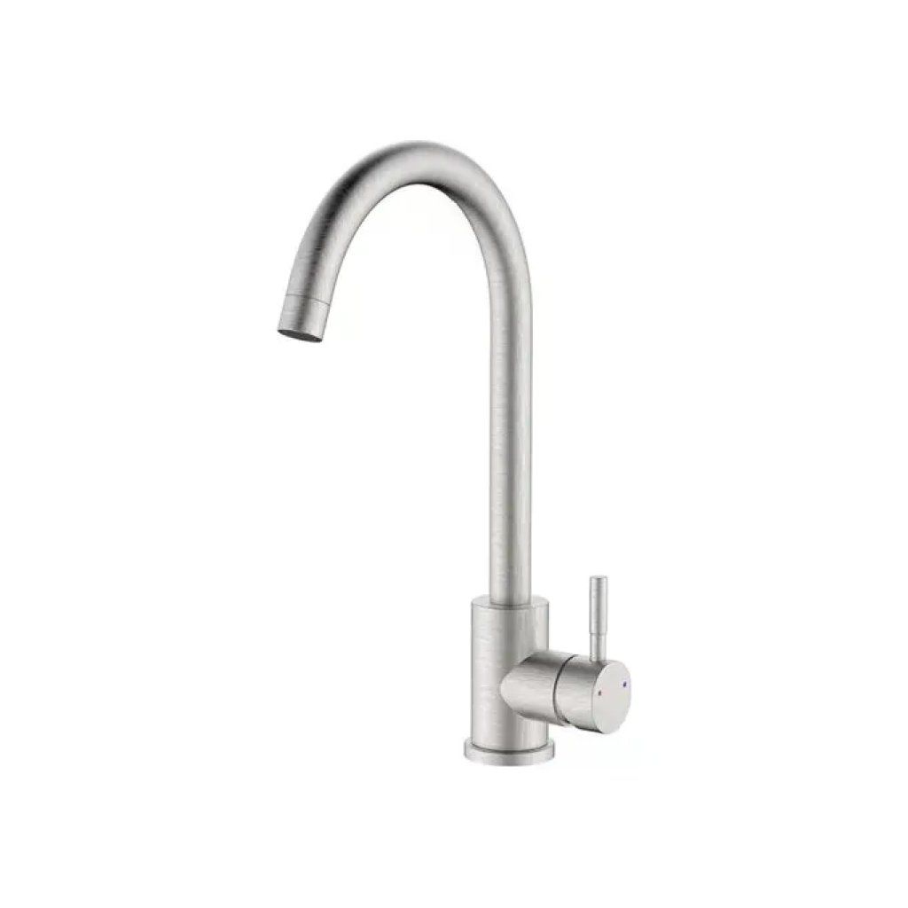 IDRO BRIC SCARUB1132AC Bronx Miscelatore Lavello Monocomando Bocca Alta Girevole 360° Risparmio Acqua