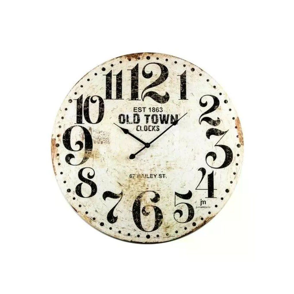 Lowell Justaminute 21486 – Orologio da parete vintage 60 cm Lowell Justaminute 21486 – Orologio da parete vintage 60 cm