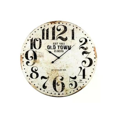 Lowell Justaminute 21486 – Orologio da parete vintage 60 cm