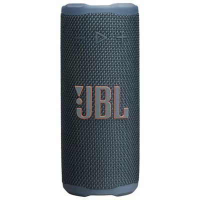 JBL Grip speaker Bluetooth portatile blu con luce ambientale