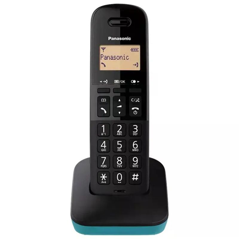 Panasonic KX-TGB610JTC Telefono Cordless DECT Nero e Blu