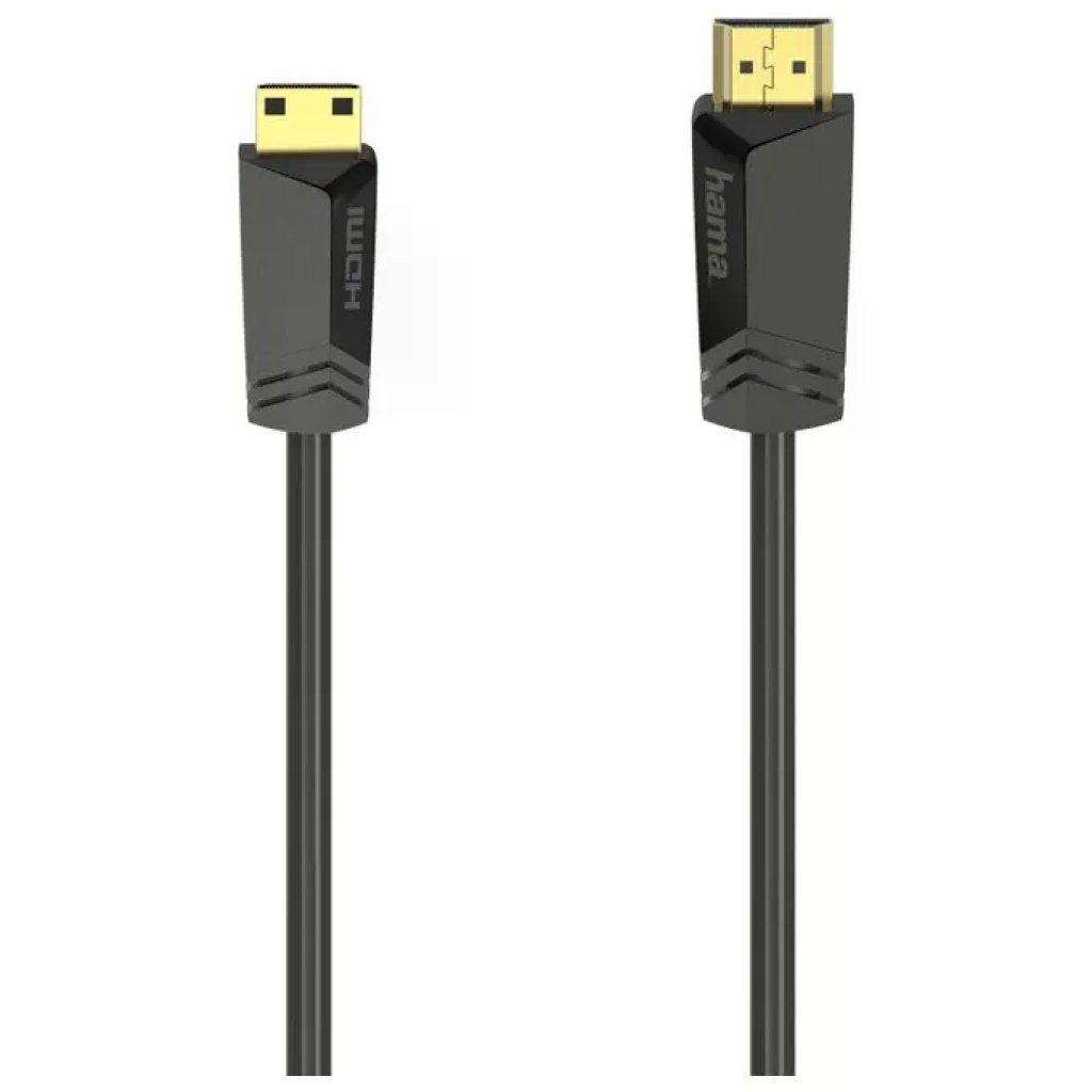 Hama 7205015 Cavo HDMI-A Maschio a Mini HDMI-C Maschio, High Speed con Ethernet, 15 m Hama 7205015 Cavo HDMI-A Maschio a Mini HDMI-C Maschio, High Speed con Ethernet, 15 m