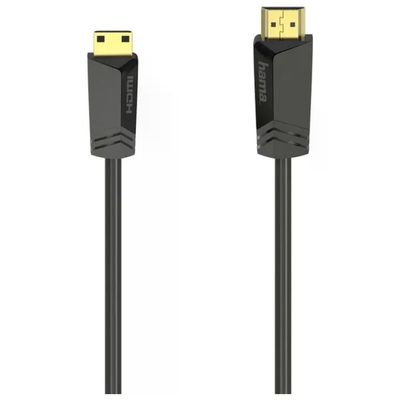 Hama Cavo Hdmi-A M-Hdmi-C Mini M Hdmi High Speed con Ethernet Connettori Dorati 15mt Hama Cavo Hdmi-A M-Hdmi-C Mini M Hdmi High Speed con Ethernet Connettori Dorati 15mt