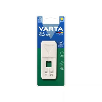 Varta 57656201421 Easy Charger Mini Caricabatterie NiMH 2 slot AA AAA 2 Batterie AAA 800 mAh incluse