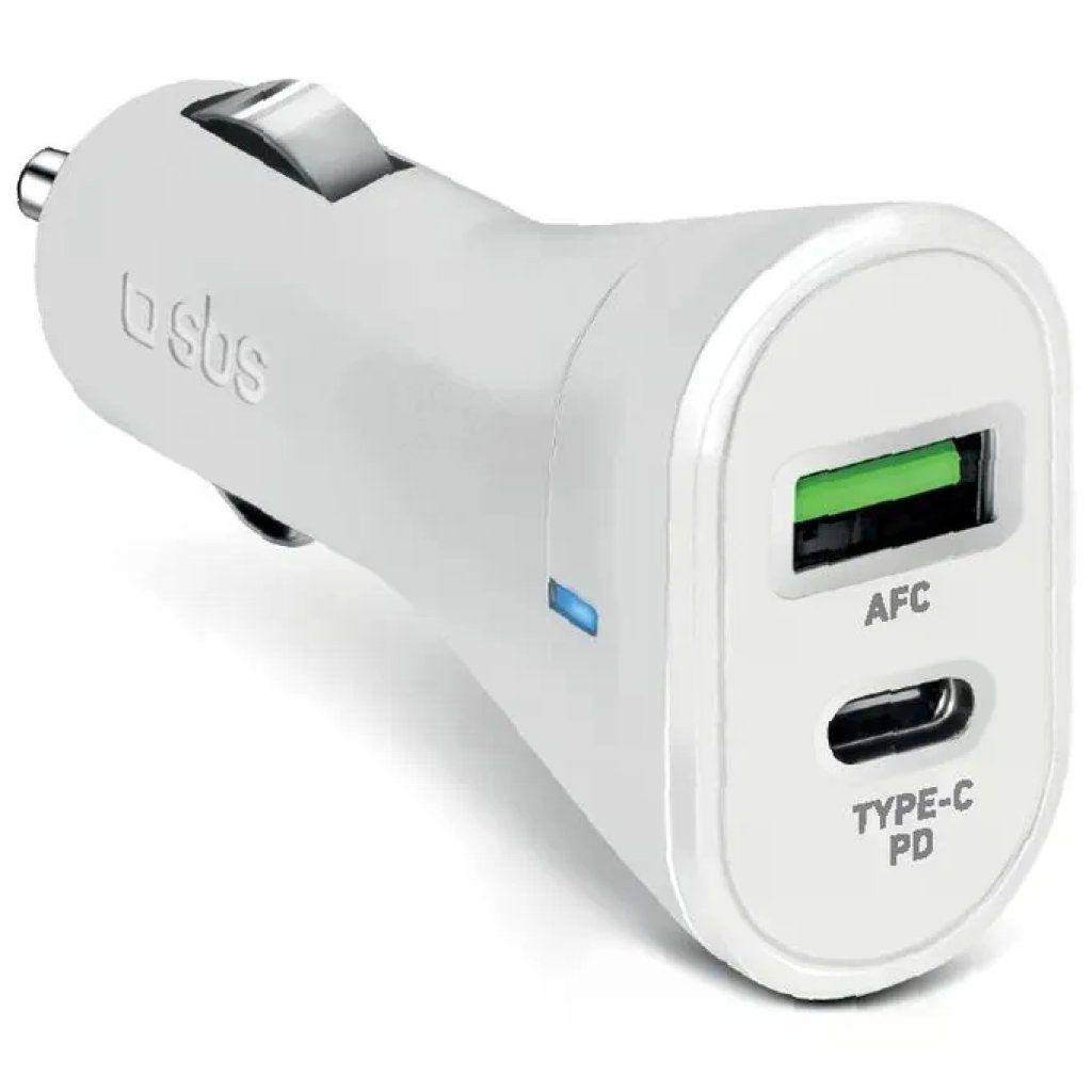 Sbs Caricabatterie da Auto 20W