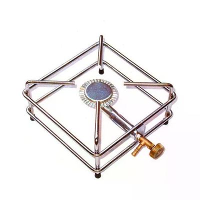 YEPPON FDA Donati 53668 Fornellone a gas GPL 4 piedi telaio acciaio cromato 8mm bruciatore acciaio 2