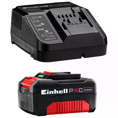 Einhell Power X-Change Starter Kit 18 V 4 Ah con Batteria e Caricabatterie Einhell Power X-Change Starter Kit 18 V 4 Ah con Batteria e Caricabatterie