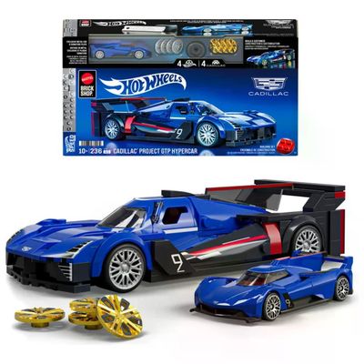 Mattel Brick Shop Hot Wheels Cadillac Project GTP Hypercar – Set da Costruzione 1:32 Mattel Brick Shop Hot Wheels Cadillac Project GTP Hypercar – Set da Costruzione 1:32