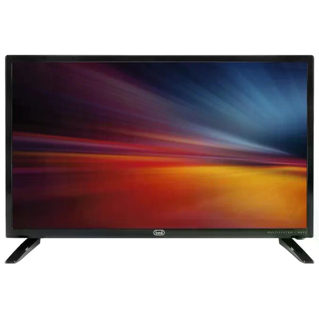Trevi LTV 2401 SA2 TV LED 24'' HD DVB-T2 10bit DVB-S2 USB HDMI VGA 12V colore Nero