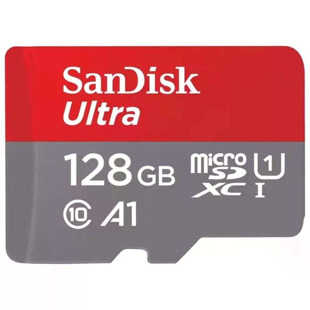 SanDisk Ultra microSDXC 128 GB UHS-I A1 con adattatore SD