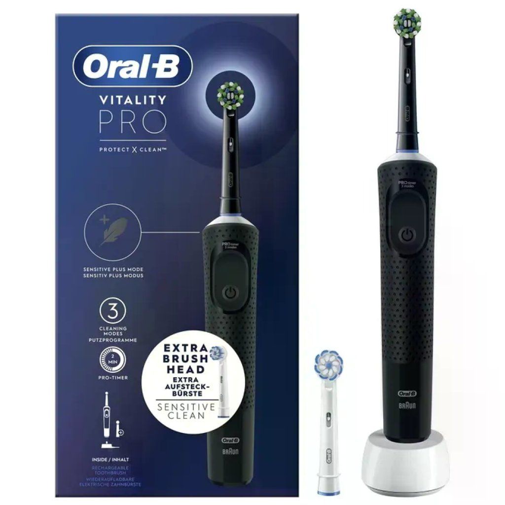 BRAUN Oral-B ORBVITPROBK Vitality Pro Spazzolino elettrico rotante
