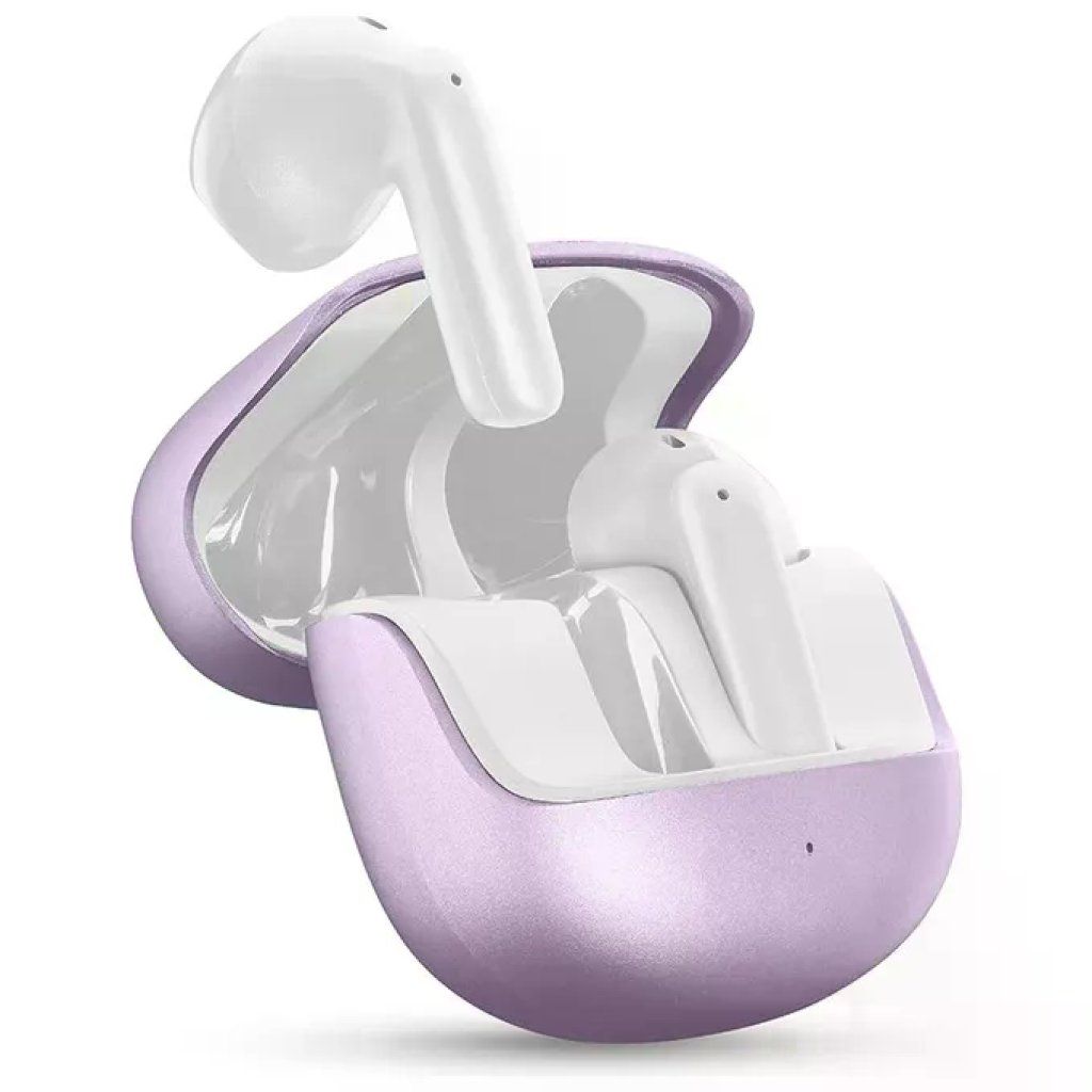 Cellularline Call Purely Auricolari Bluetooth 5.3 Viola con Custodia di Ricarica