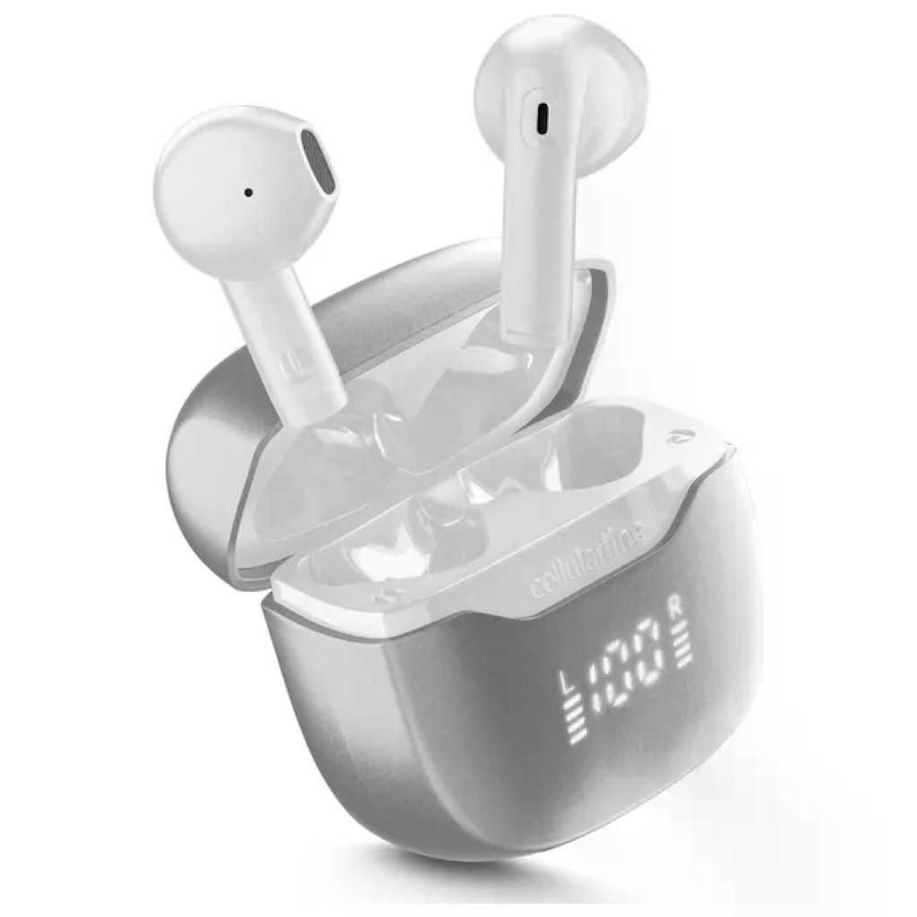 Cellularline Core Pro Auricolari Bluetooth con Custodia di Ricarica