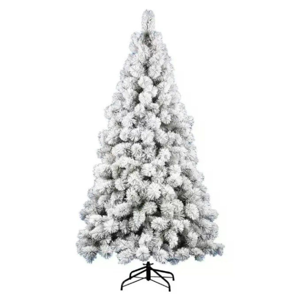 Amicasa Saint Moritz Albero di Natale Innevato 180 cm