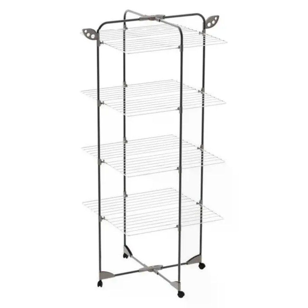 Colombo Alpina ST194-4CPF Stendibiancheria a Torre 40 m Nero Colombo Alpina ST194-4CPF Stendibiancheria a Torre 40 m Nero