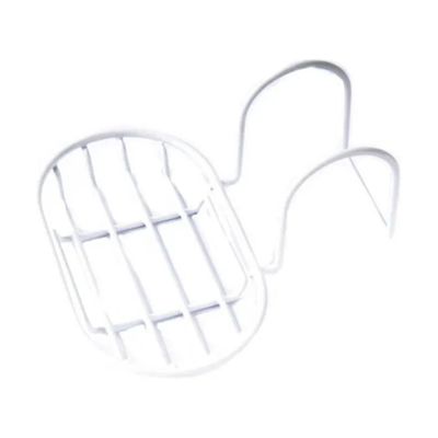Metaltex Ellipse Line Portasapone da Vasca Bianco, 15 cm