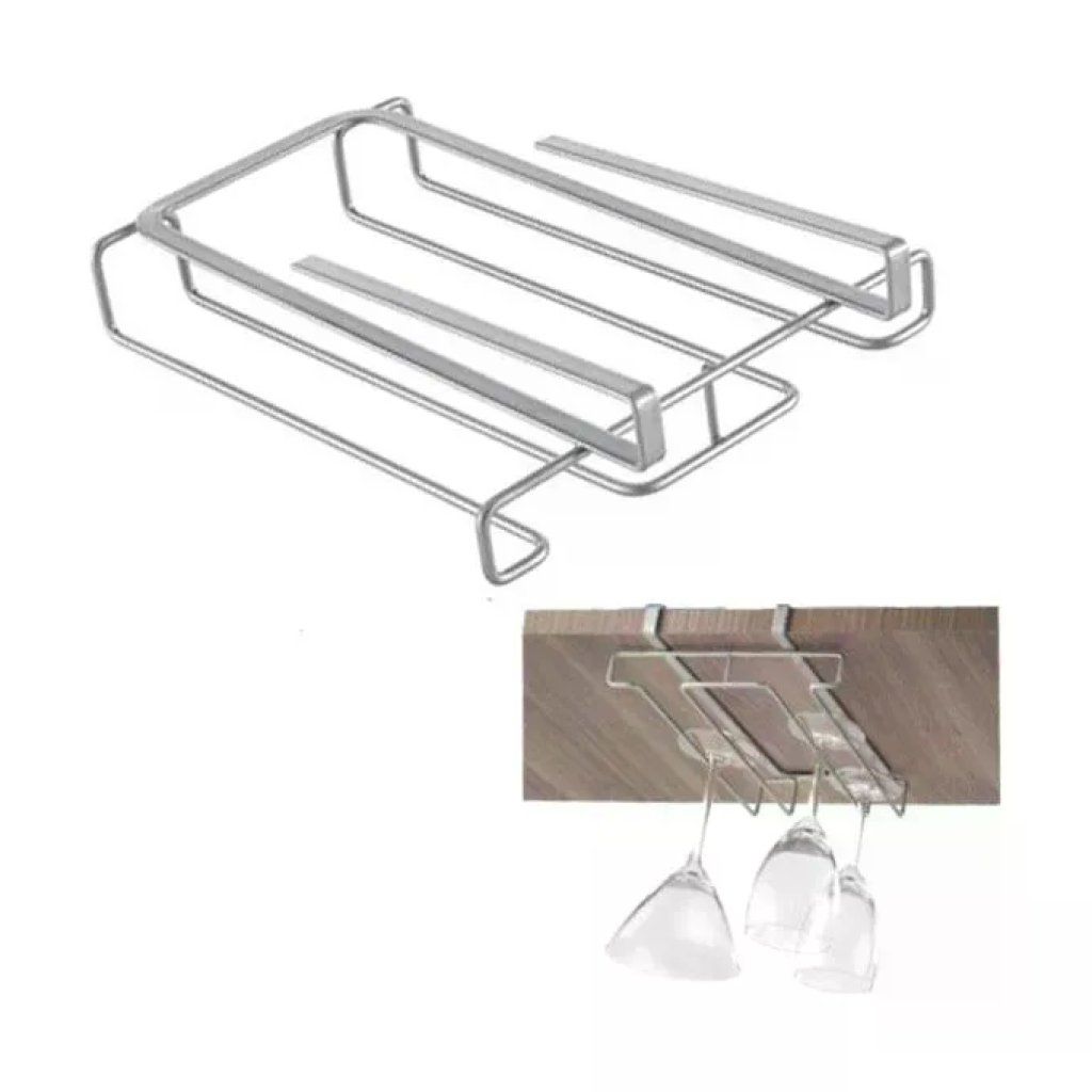 Metaltex Polytherm My Glass – Portabicchieri sottopensile, 6 posti Metaltex Polytherm My Glass – Portabicchieri sottopensile, 6 posti