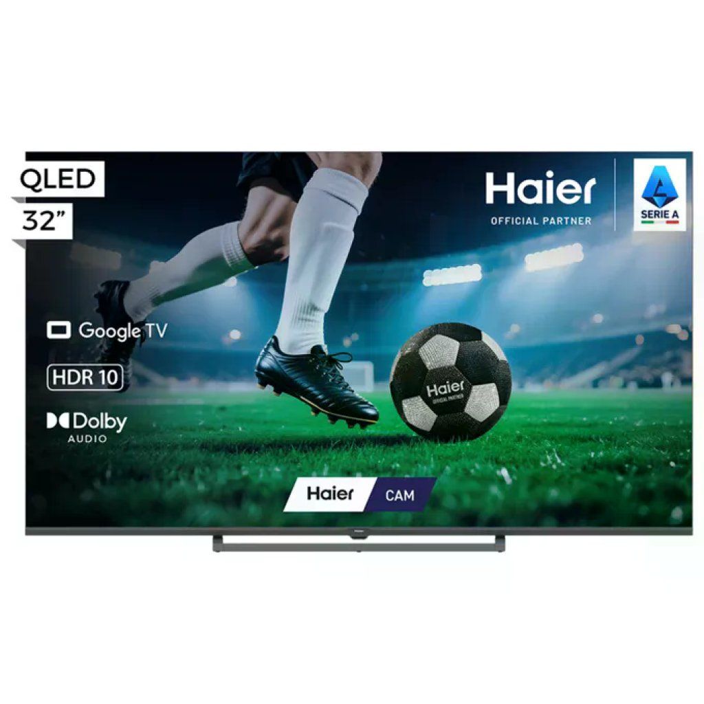 Haier H32S80GFX Smart TV QLED 32” Full HD Google TV