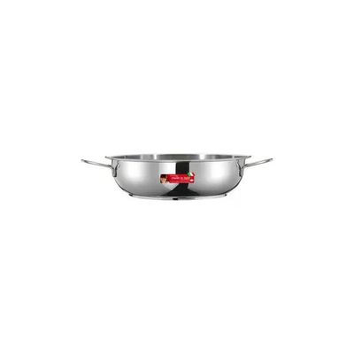 Inoxriv 53100200 River Tegame 2 Manici Acciaio Inox 18-10 Triplo Fondo 26 cm Induzione colore Acciaio inox Inoxriv 53100200 River Tegame 2 Manici Acciaio Inox 18-10 Triplo Fondo 26 cm Induzione colore Acciaio inox