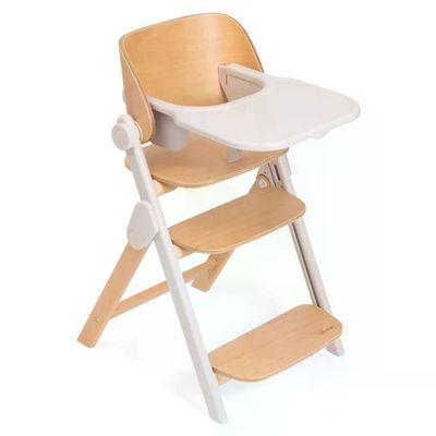 Chicco 05087149190000 Meraviglia Seggiolone Evolutivo 4 in 1 Legno FSC 4 Configurazioni colore Fossil