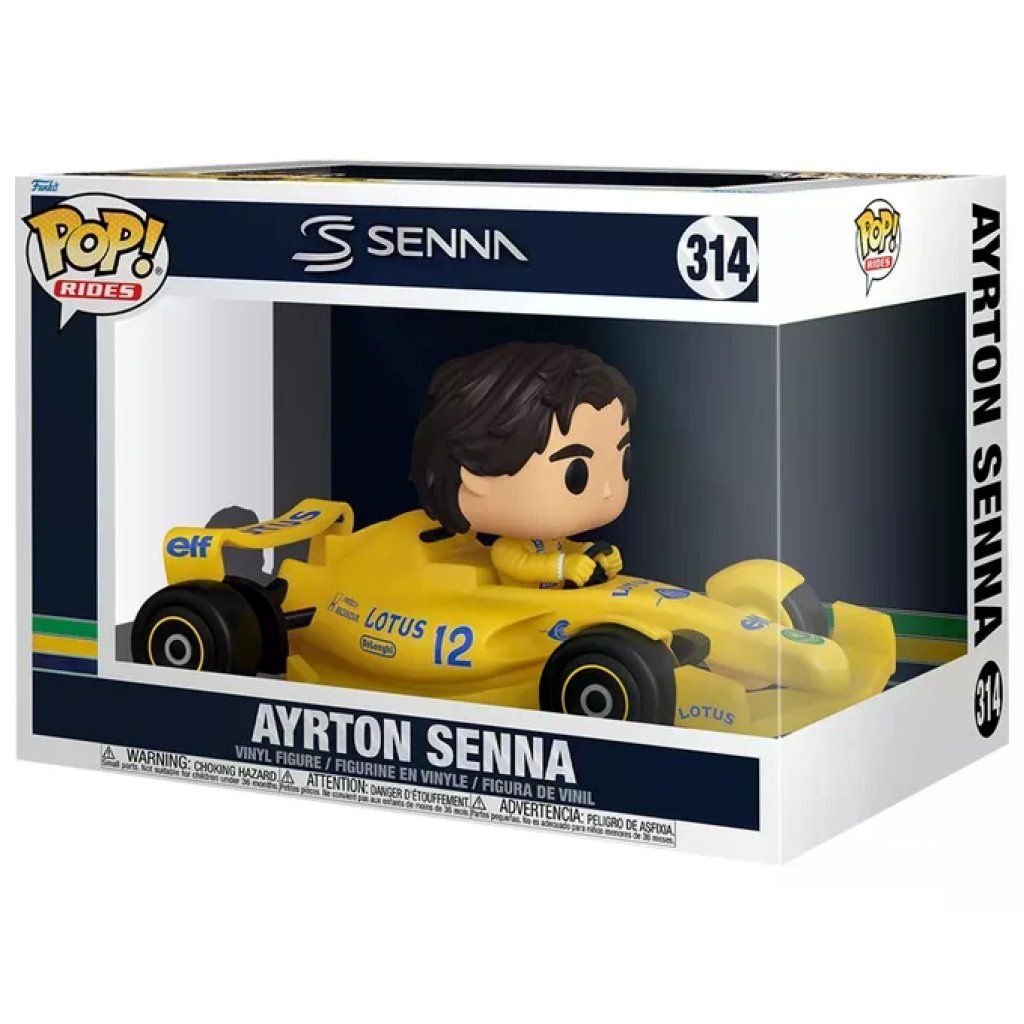 Funko Pop! Rides Ayrton Senna Lotus Formula 1 #314