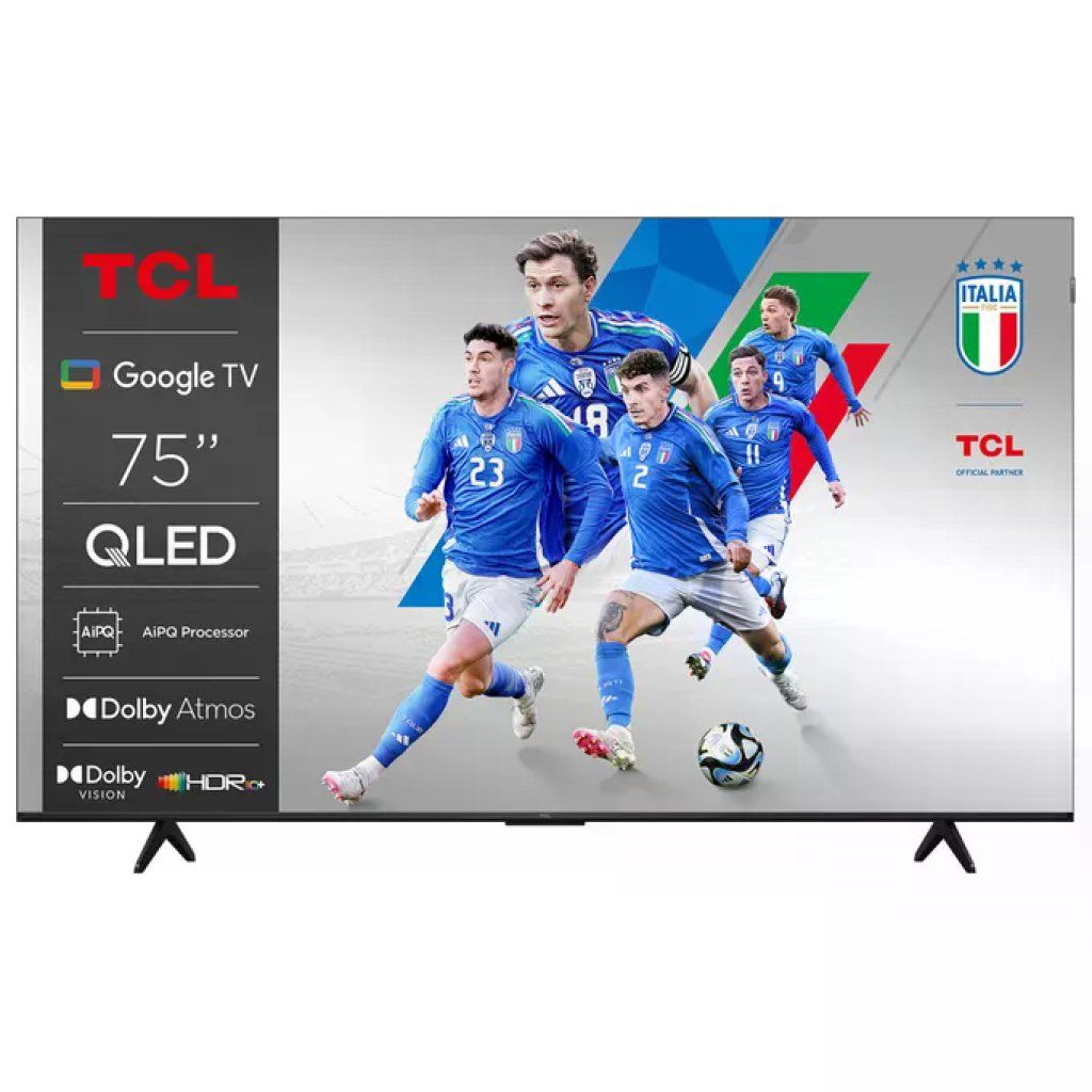 TCL 75P79K Smart TV QLED 4K da 75” con Google TV