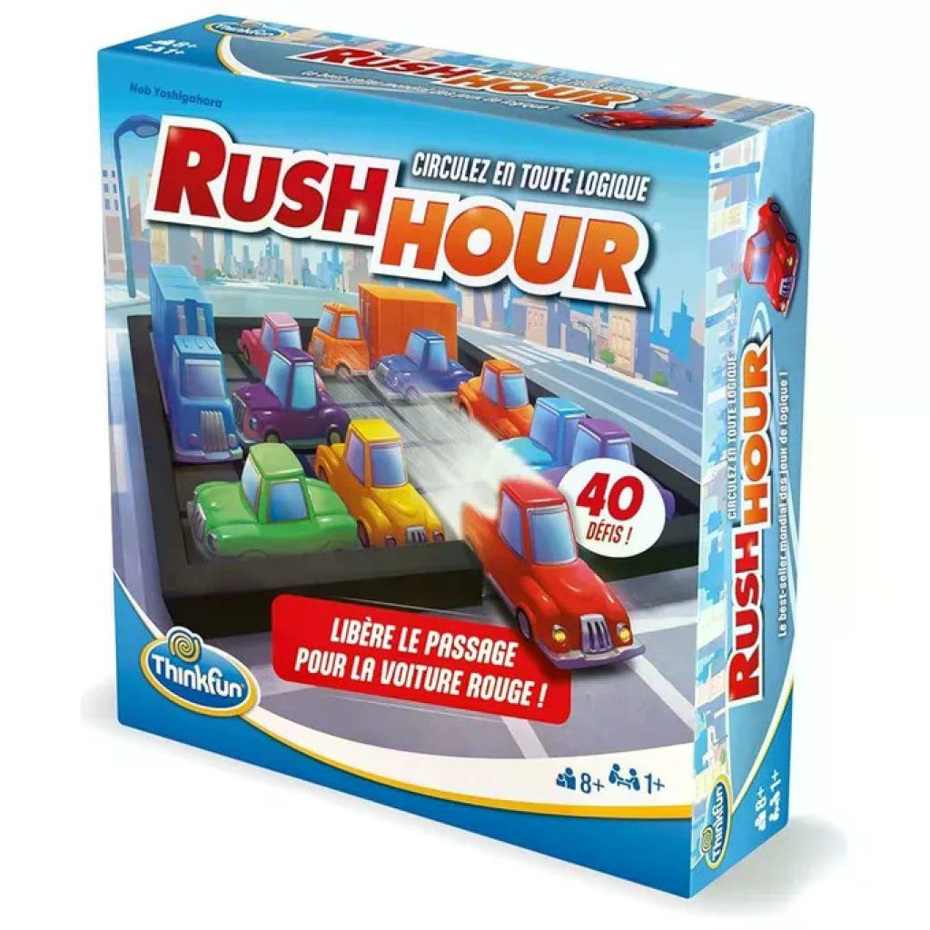 Ravensburger 76601 Rush Hour Refresh Gioco di Logica Rompicapo 40 Sfide 4 Livelli 8+ Anni Ravensburger 76601 Rush Hour Refresh Gioco di Logica Rompicapo 40 Sfide 4 Livelli 8+ Anni