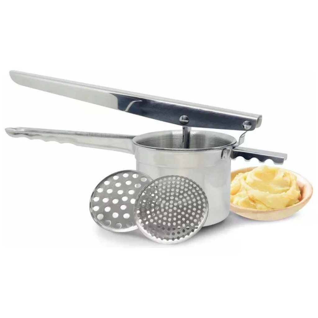 Ghidini Cipriano Schiaccia Patate Professionale in Acciaio Inox