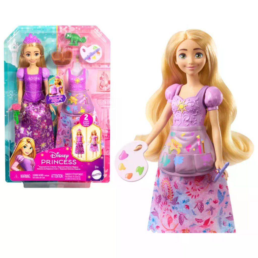 Mattel Disney Princess Rapunzel – Mini Bambola con Accessori