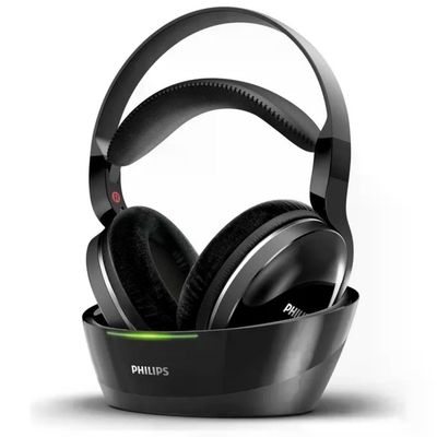 Philips SHD8850/12 Cuffie Wireless Hi-Fi TV Over-Ear con Docking Station