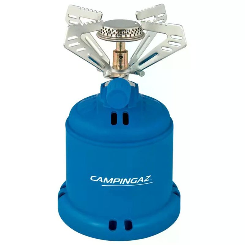 Campingaz 2230063 Camping 206 S Fornello a Cartuccia a Gas 1 Fuoco 1250 W Compatibile C206 GLS colore Blu